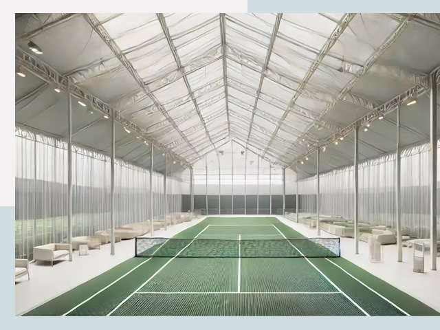 Строительство теннисных кортов в Ефремове