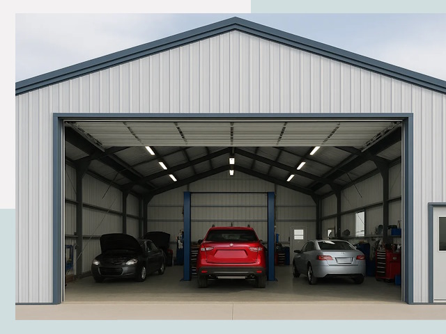 Ангары из сэндвич панелей от 615 руб. в Ефремов