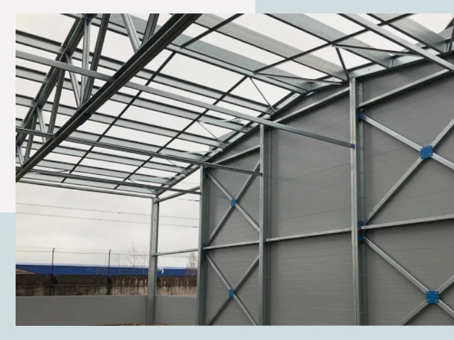 Каркасные ангары от СтальСтрой-Фрм по цене от 615 руб.