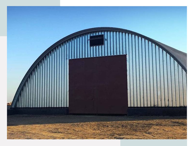 Арочные ангары в Ефремове
