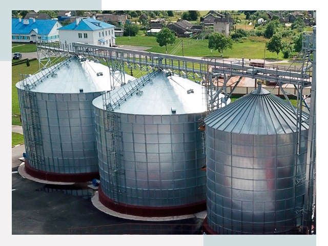 Металлические силосы в Ефремове