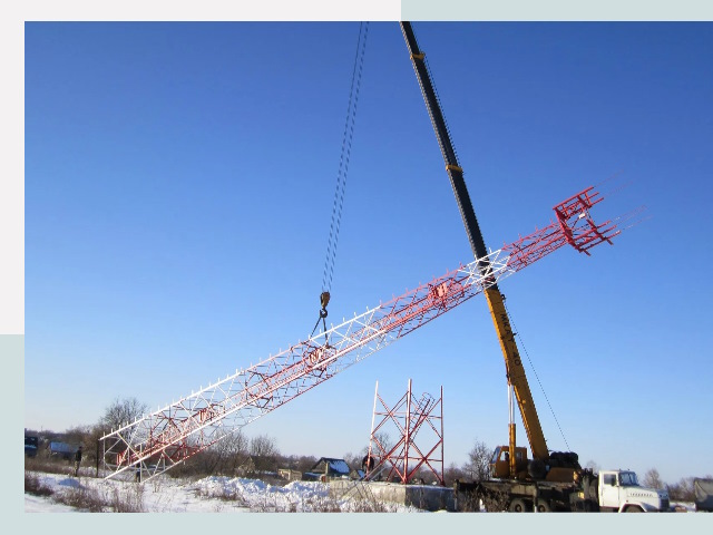 Строительство башен связи в Ефремове от 615 руб.