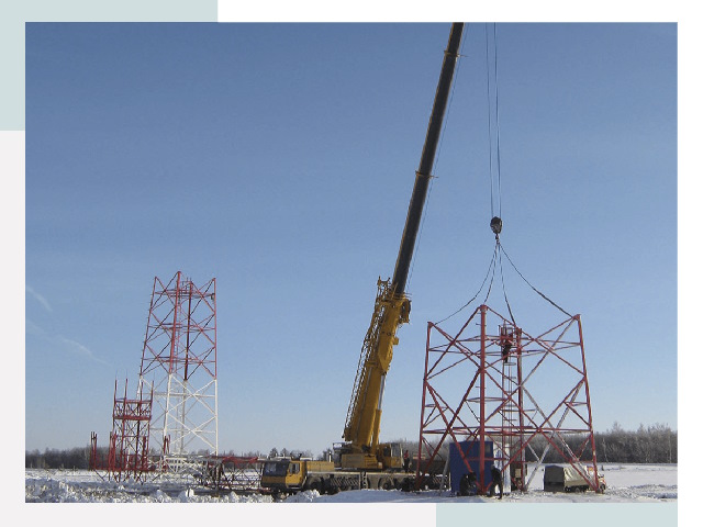 Монтаж вышек связи в Ефремове