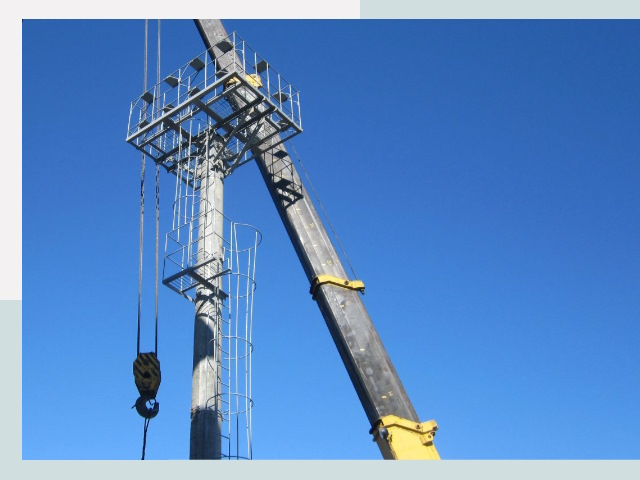 Монтаж осветительных мачт в Ефремов от 615 руб.