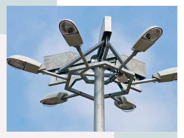 Монтаж осветительных мачт в Ефремове