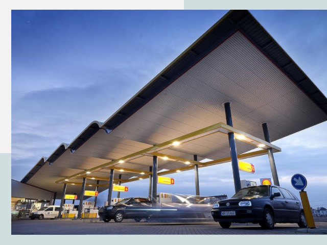 Навесы для АЗС в Ефремов от 615 руб. - Защита и комфорт