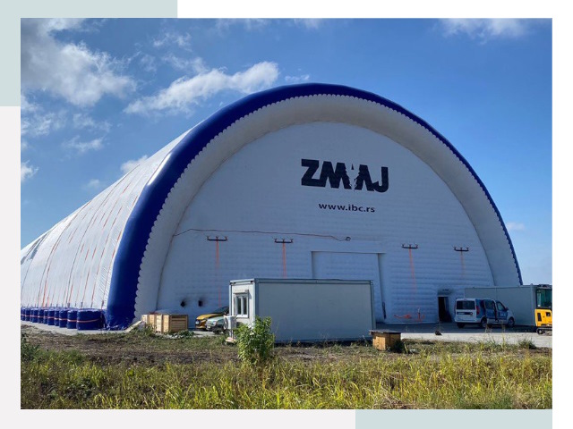 Брендирование ангаров в Ефремове