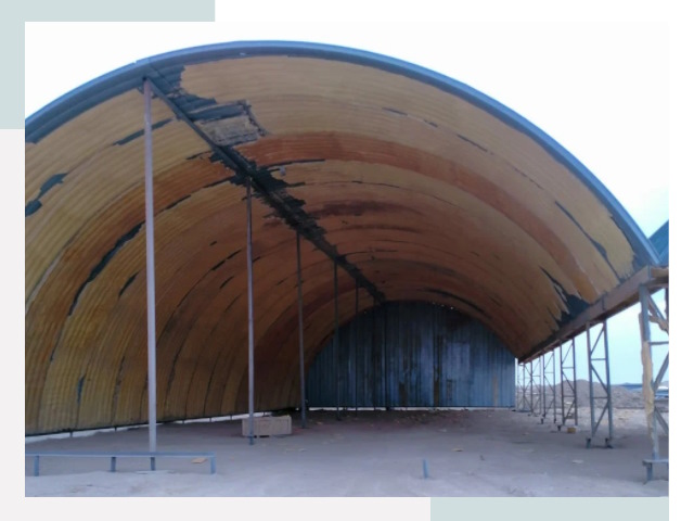 Реконструкция ангаров в Ефремове